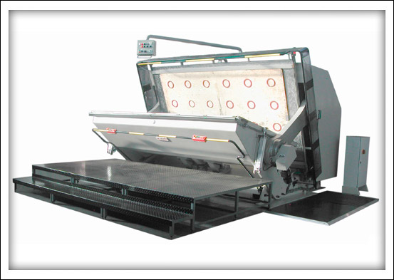 Hand feed platen Cauhe - large format