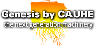 Genesis by Cauhé, the next generation machinery